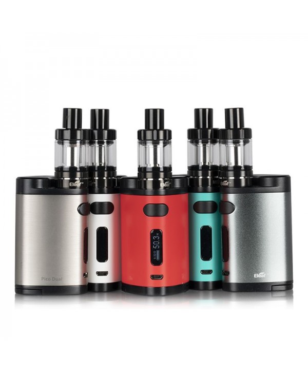 Eleaf iStick Pico Dual Kit 200W with Melo III Mini Tank