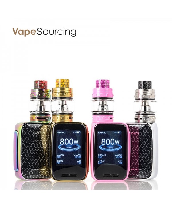 SMOK X-PRIV Baby Kit 80W with TFV12 Big Baby Prince Tank 2300mAh