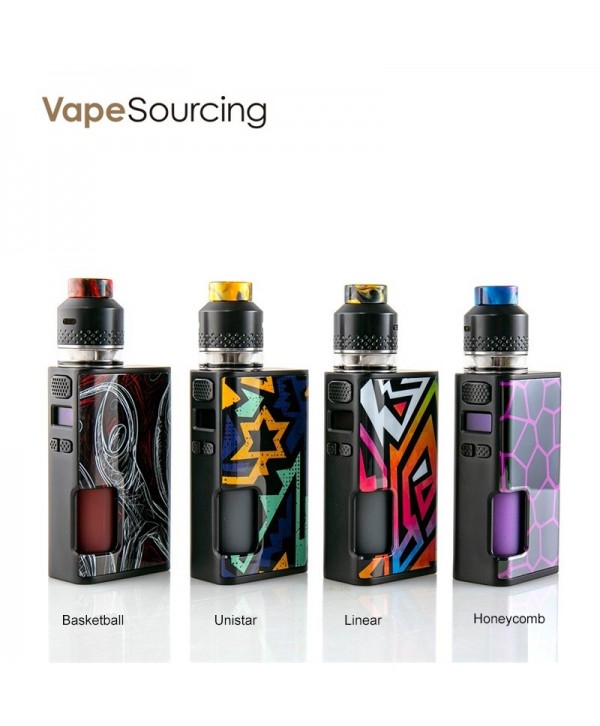 Wismec Luxotic Surface BF Squonk Kit 80W with Kestrel RDTA