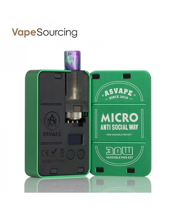 Asvape Micro 30W Pod System Kit 1100mAh