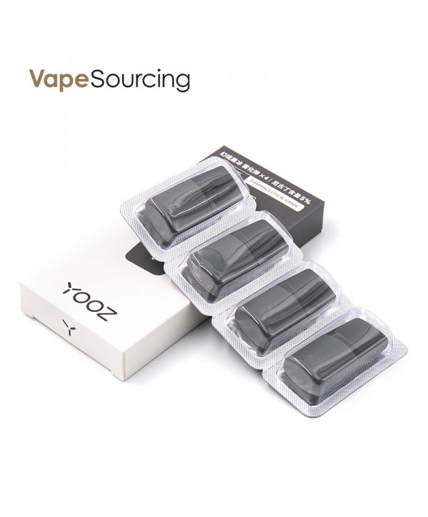 YOOZ Replacement Pod Cartridge 2ml (4pcs/pack) Chinese Version