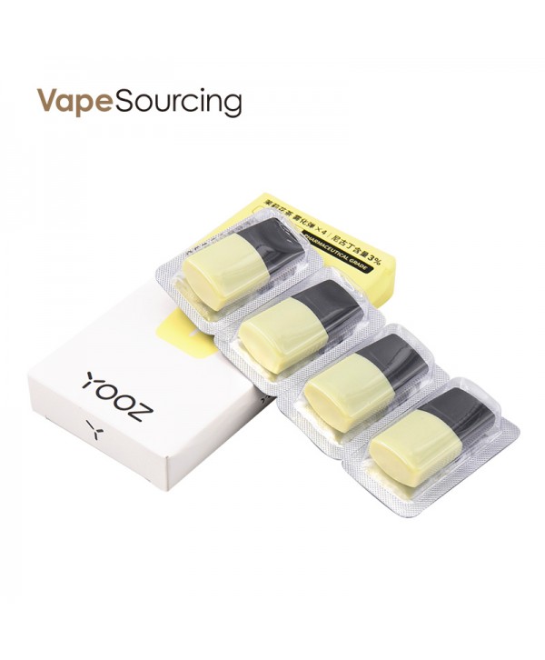 YOOZ Replacement Pod Cartridge 2ml (4pcs/pack) Chinese Version