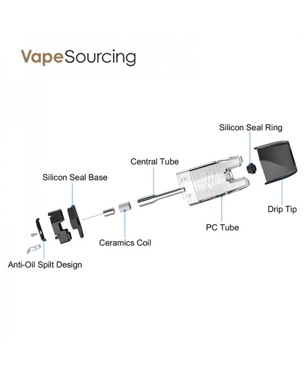 Vapeccino Mate 2 Pod Cartridge 1.5ml (2pcs/pack)