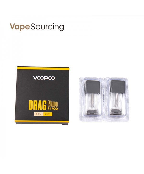 Voopoo Drag Nano P1 Pod Cartridge 1.6ml 2pcs/pack