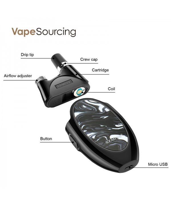 Starss Romeo Pod System Kit 1200mAh