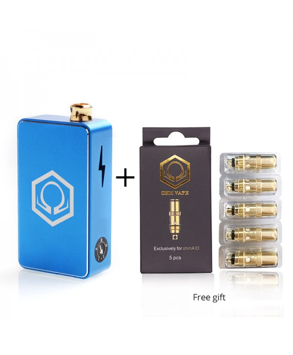 Ohm Vape Ohm AIO Pod System Kit 42W + Free Ohm AIO Coils