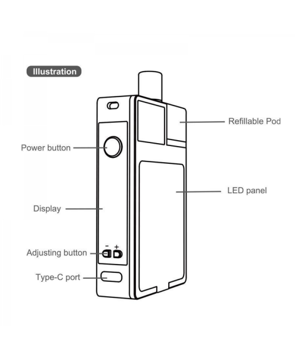 CoilART Djinni Pod System Kit 950mAh