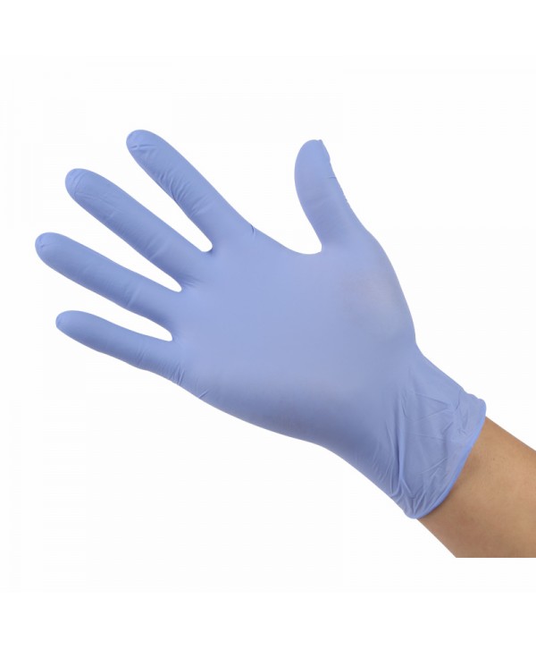 Disposable Multicolor Nitrile Rubber Gloves (100pcs/pack)