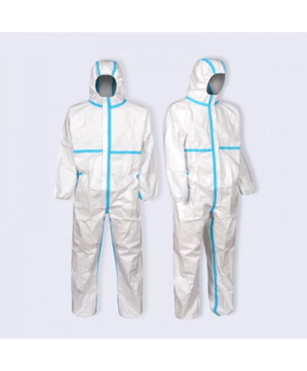 Composite Non-woven One-piece Isolation Clothing Protective Clothing