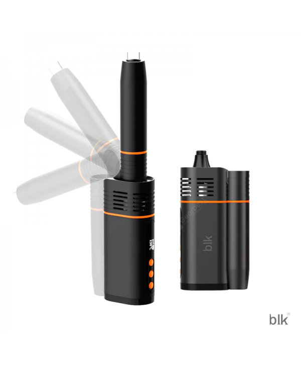 Kingtons BLK Rotary Dry Leaf Vaporizer 1800mAh