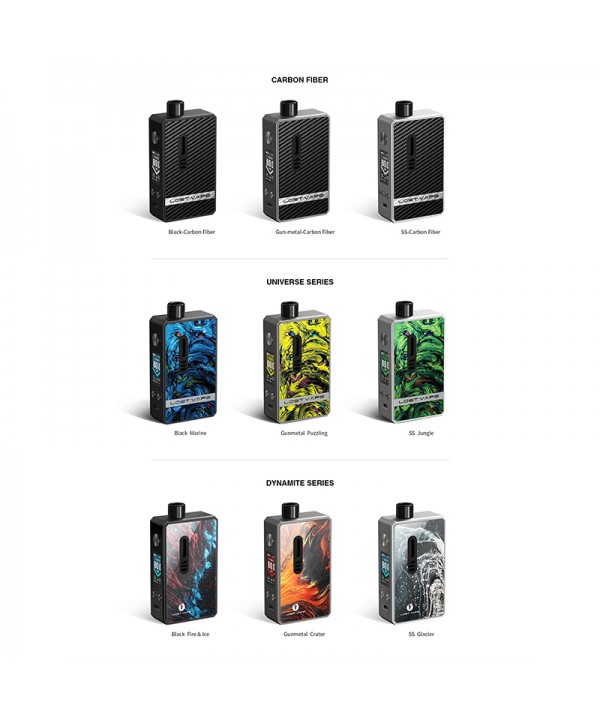 Lost Vape Gemini Hybrid 80W Pod Mod Kit