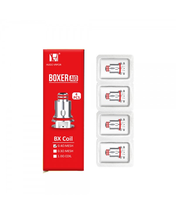 Hugo Vapor Boxer AIO Replacement BX Coil (4pcs/pack)