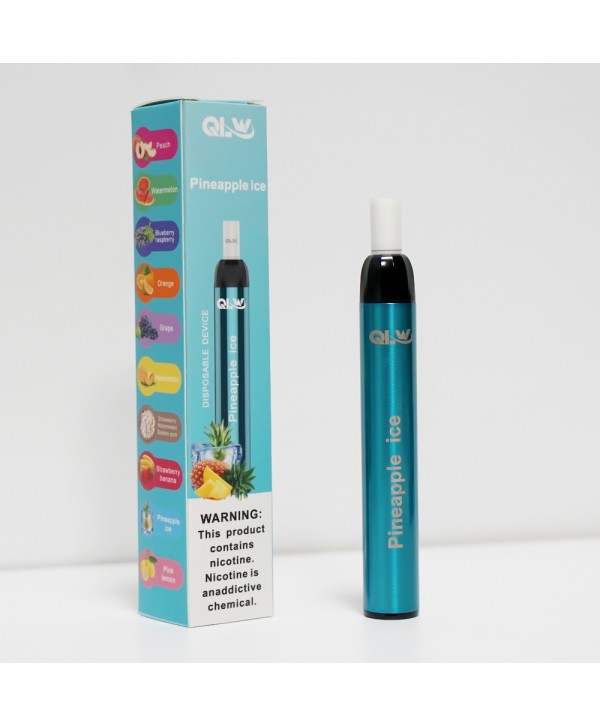 QLW MiniSX Disposable Vape Device with Filter 500 Puffs 400mAh