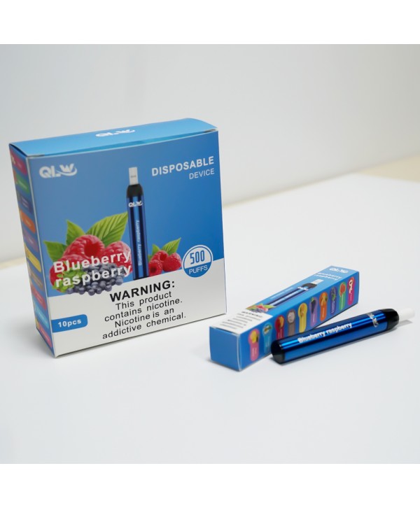QLW MiniSX Disposable Vape Device with Filter 500 Puffs 400mAh