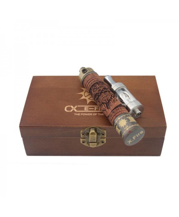 Vision Spinner E-Fire Wooden Vape Pen Kit 1100mAh