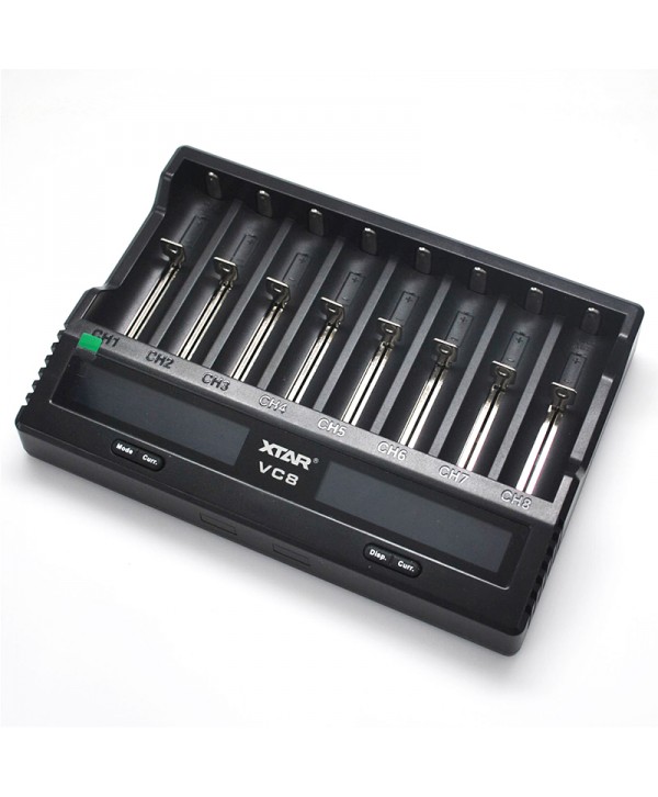 XTAR VC8 8 Bay Smart Li-ion Battery Charger