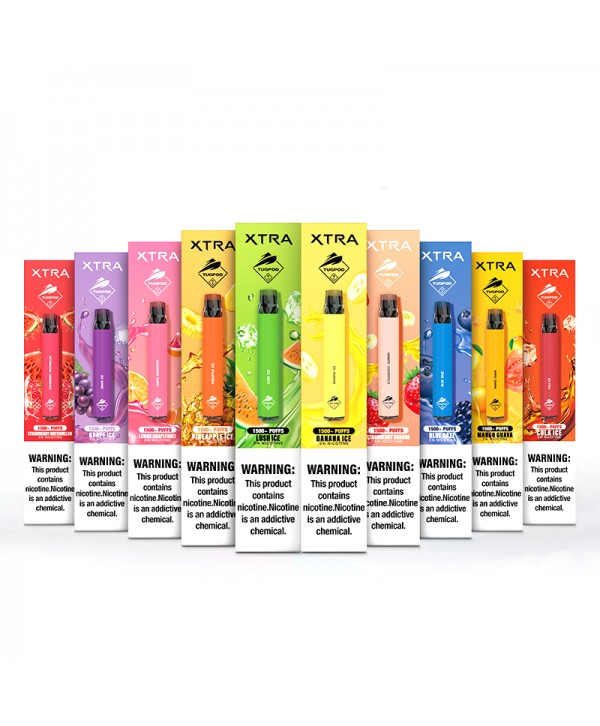 Tugpod XTRA Disposable Pod Device 1500 Puffs 800mAh (1pc/pack)<span class=