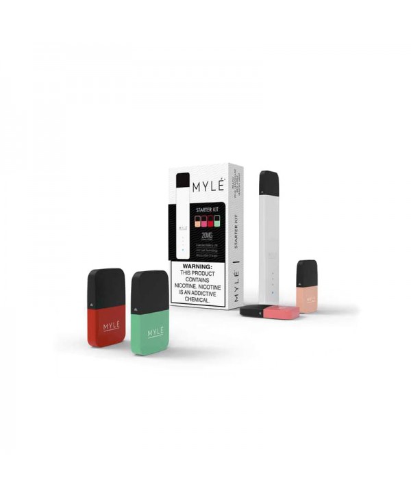 Mylé V4 Pod Kit 240mAh with Four Flavors Pods