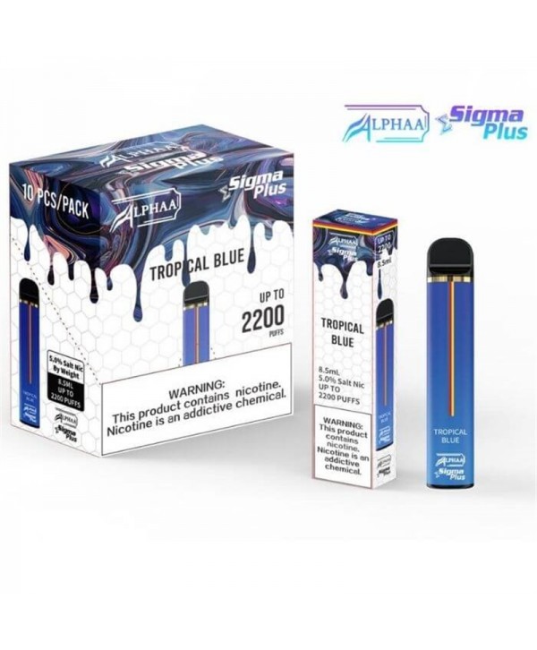 Alphaa Sigma Plus Disposable Vape Kit 2200 Puffs 8.5ml