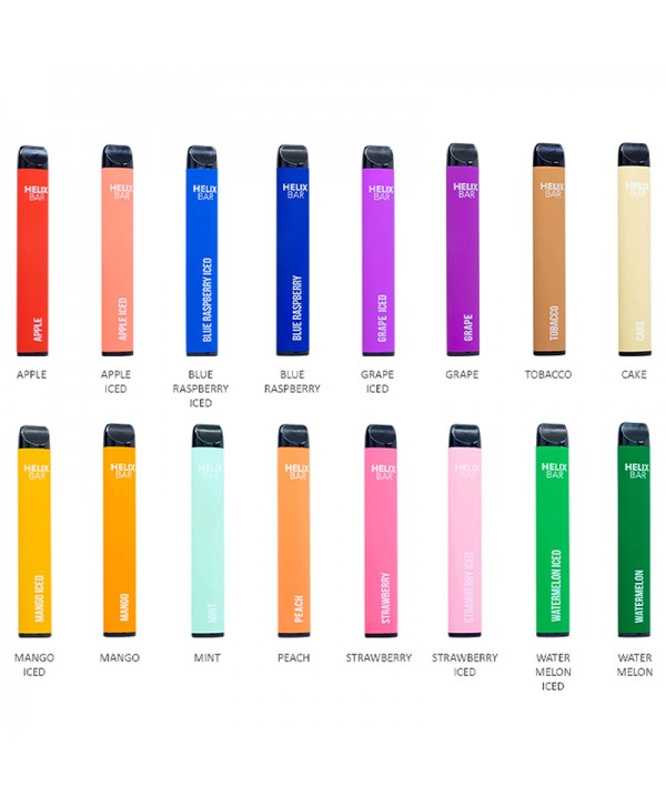 Helix Bar Disposable Vape Kit 600 Puffs 500mAh