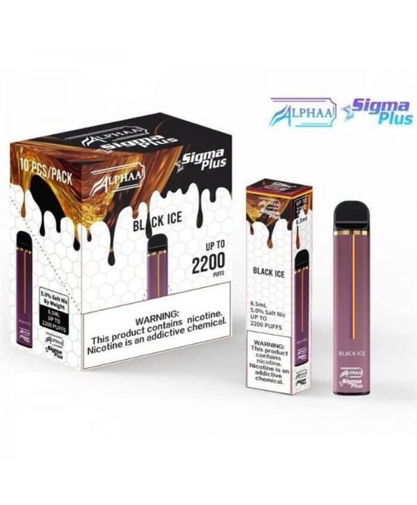 Alphaa Sigma Plus Disposable Vape Kit 2200 Puffs 8.5ml