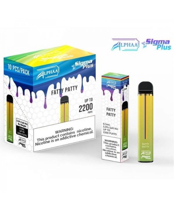 Alphaa Sigma Plus Disposable Vape Kit 2200 Puffs 8.5ml