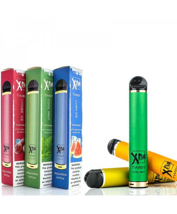 Xtra Twist Disposable Vape Kit 1500 Puffs 5ml