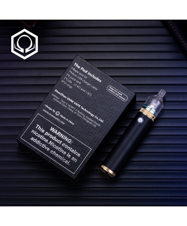 Ohm Vape Bape Pod Kit Single 18350/18650