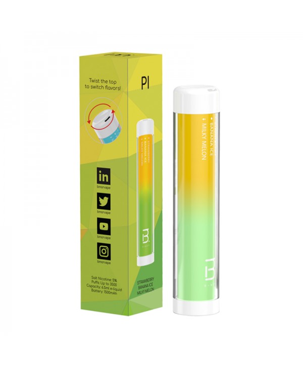 BMOR PI Disposable Vape Kit 3500 Puffs 1500mAh Triple Flavors