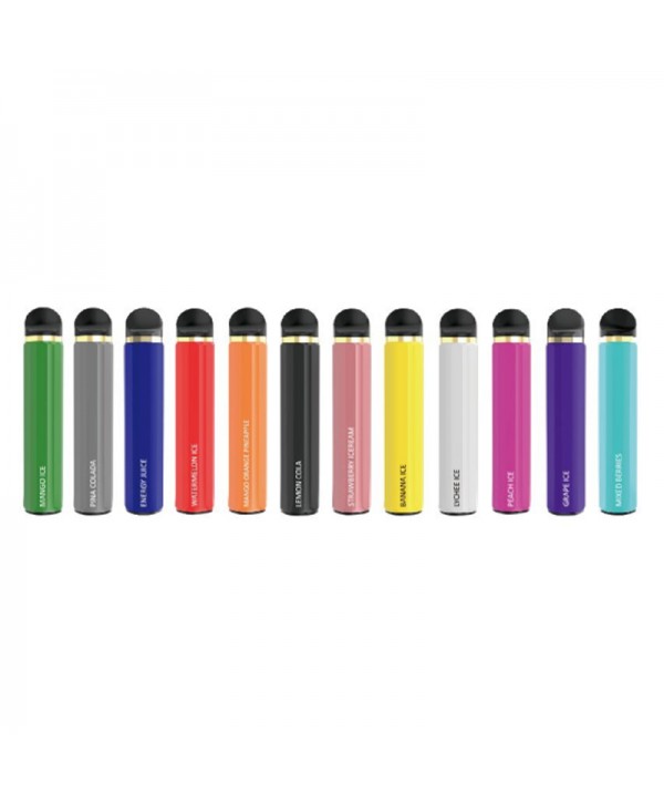 Hugo Vapor Supro 2 Disposable Vape Kit 800 Puffs 650mAh (10pcs/pack)