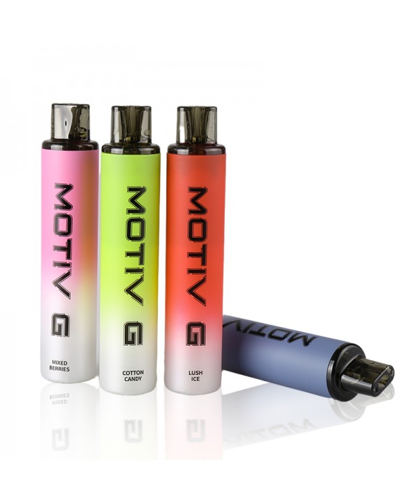 Wismec Motiv G Disposable Pod Kit 2500 Puffs 400mAh Rechargable with Flash Light