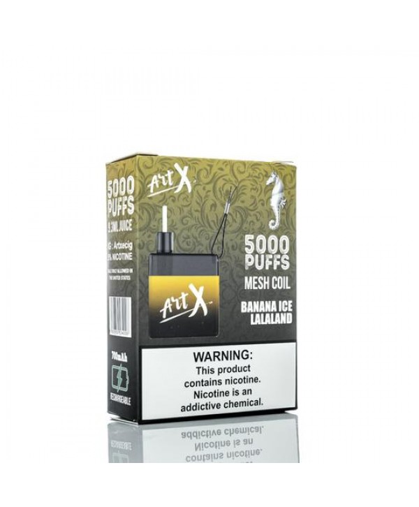 ART X Rechargeable Disposable Vape Kit 5000 Puffs 9.3ml