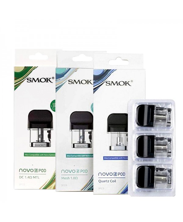 SMOK Novo 2 / 2S Pod Cartridge 2ml/1.8ml (3pcs/pack)
