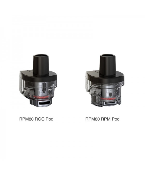 SMOK RPM80 Replacement Empty Pod Cartridge 5ml (3pcs/pack)