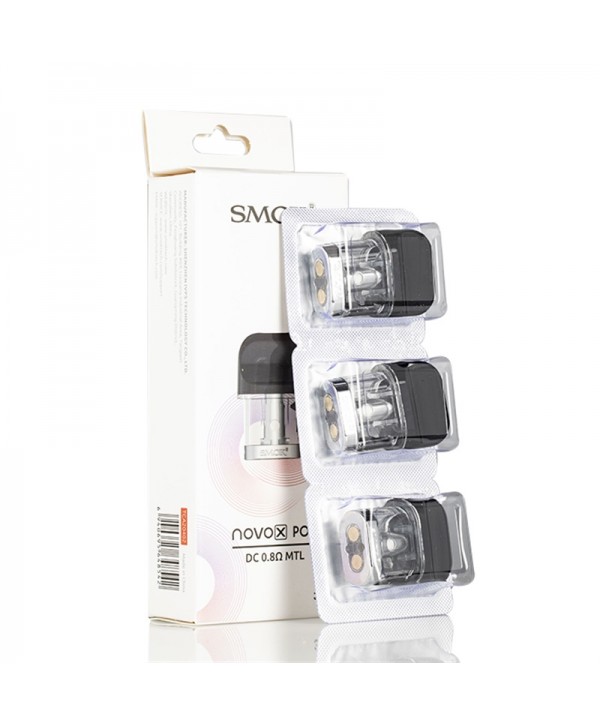 SMOK Novo X Replacement Pod Cartridge 2ml with Coil (3pcs/pack)