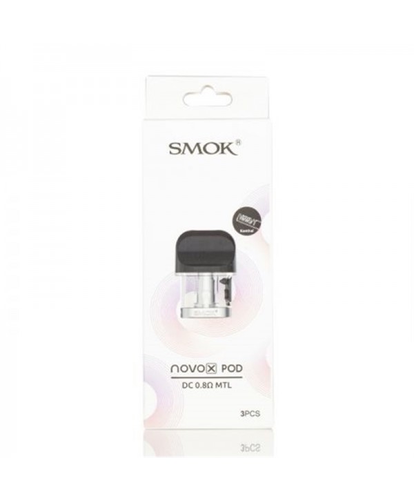 SMOK Novo X Replacement Pod Cartridge 2ml with Coil (3pcs/pack)