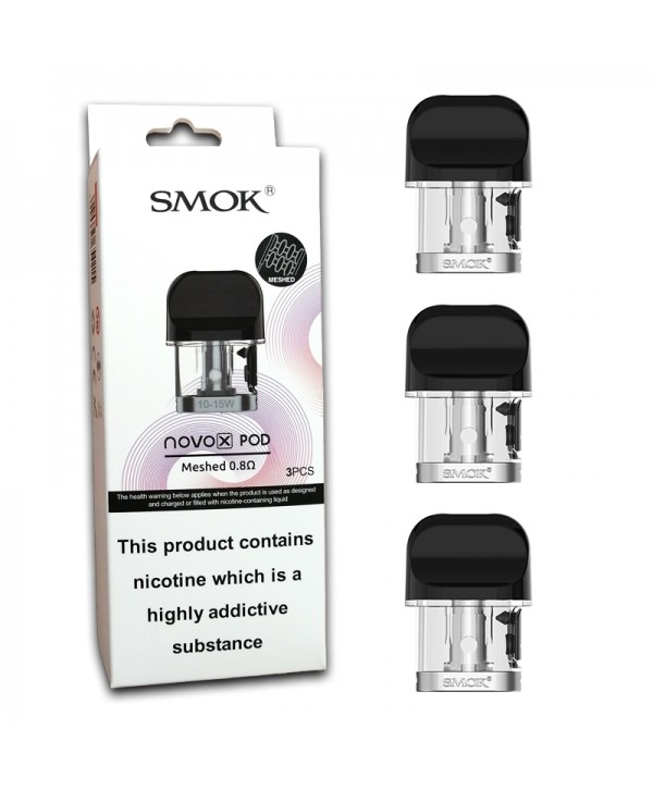 SMOK Novo X Replacement Pod Cartridge 2ml with Coil (3pcs/pack)