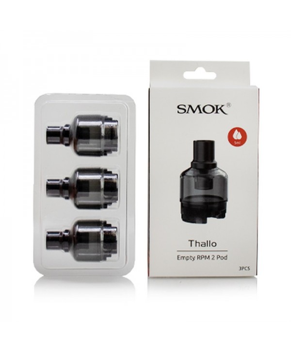 SMOK Thallo/Thallo S Replacement Empty Pod Cartridge 5ml (3pcs/pack)