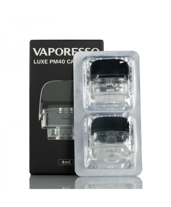 Vaporesso LUXE PM40 Replacement Empty Pod Cartridge 4ml (2pcs/pack)