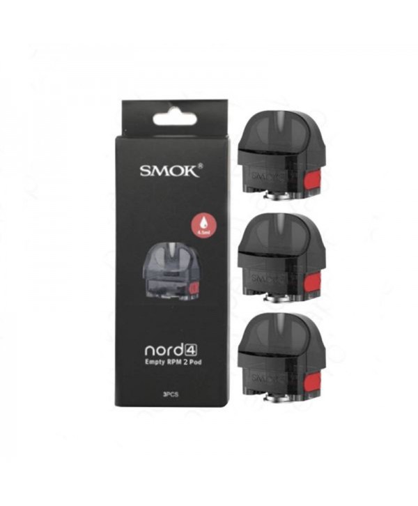 SMOK Nord 4 Replacement Empty Pod Cartridge 4.5ml (3pcs/pack)