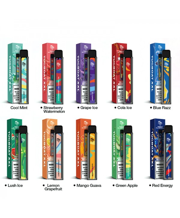 Tugboat XXL Disposable Pods Kit 2500 Puffs 1000mAh