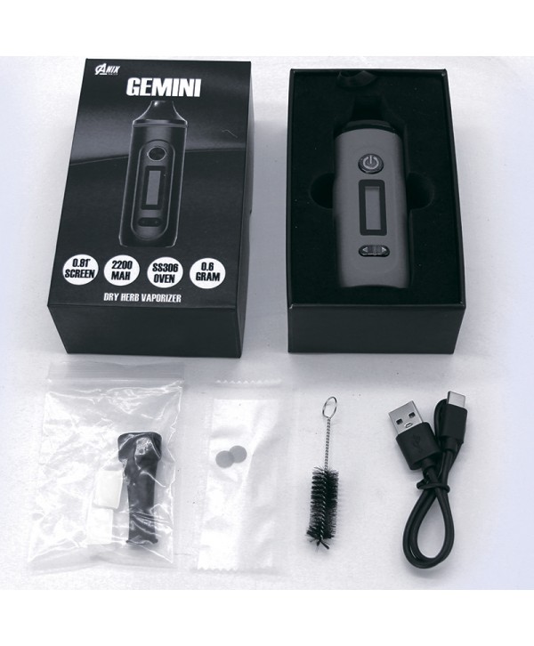 ANIX Gemini Dry Herb Vaporizer Kit 2200mAh