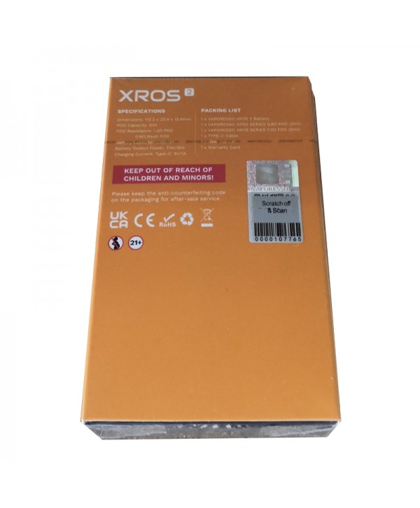 Vaporesso XROS 2 Pod System Kit 16W